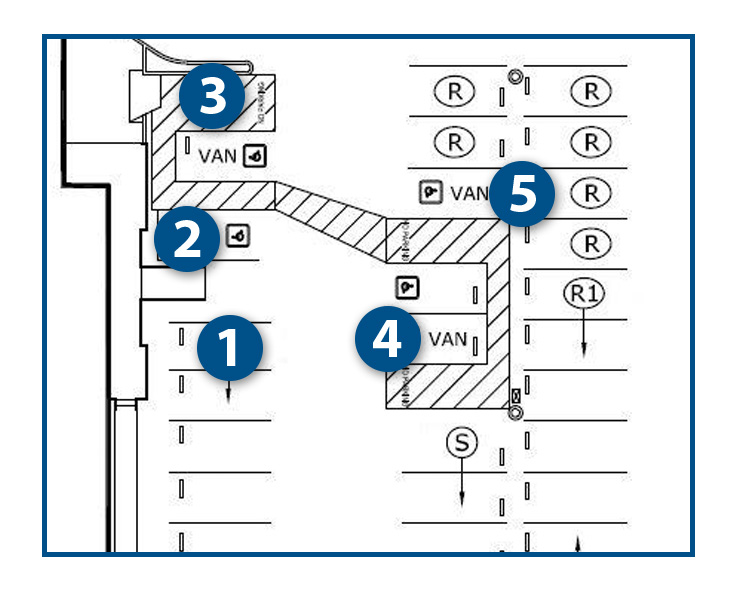 Interactive Standards Map for Parking